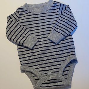 Carters 3-6 Month striped onesie